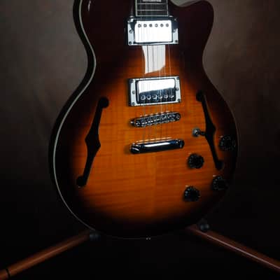 Firefly Aerosonic FFLPS Les Paul style - Red Tobacco Sunburst image 7