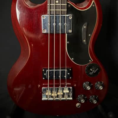 Gibson EB-3 1969 - Cherry image 2