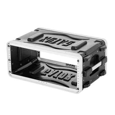 Gator Cases GR-4S Shallow Standard Molded PE 4U Audio Rack Case image 4
