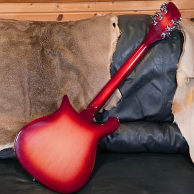 1996 Rickenbacker 620/12 Fireglo 12-String Solid Body Electric Guitar with OHSC image 10