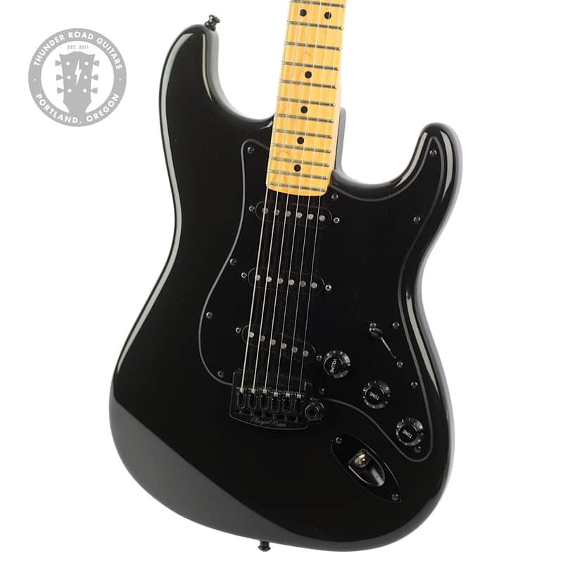2019 Fender Player Stratocaster Black w/Added Floyd Rose & Other Mods #MX19046775 image 1