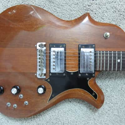 Vintage 1970s B.C. Rich Seagull Electric Guitar Natural Wood Minor Issues Please Read image 2