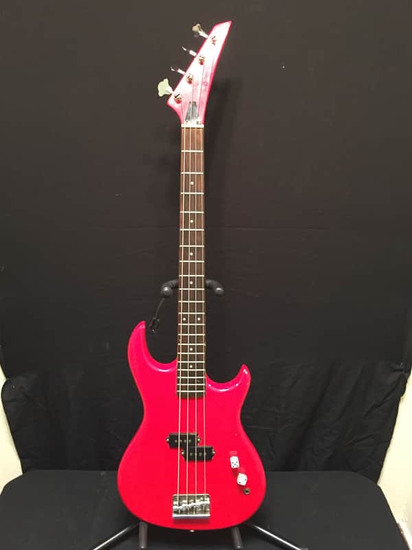 Memphis Bass Guitar Red image 1