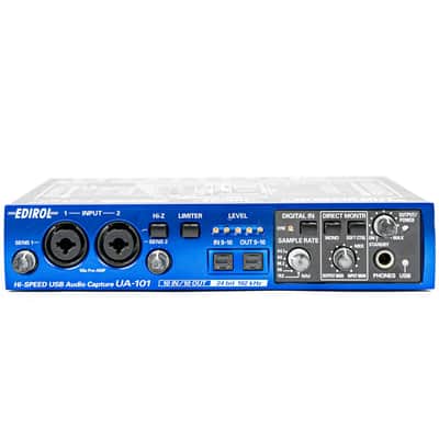 Roland Edirol Ua-101 Hi-Speed USB Audio Capture Midi Interface 24bit 192kHz image 2