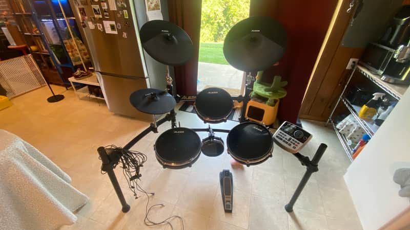 Alesis DM8 Pro Kit Professional Electronic Drum Set 2010s - Black