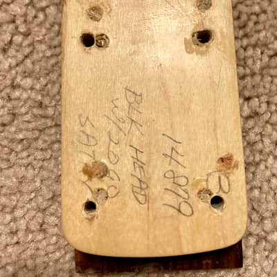 Performance Banana headstock Maple neck 1990 Black head image 9