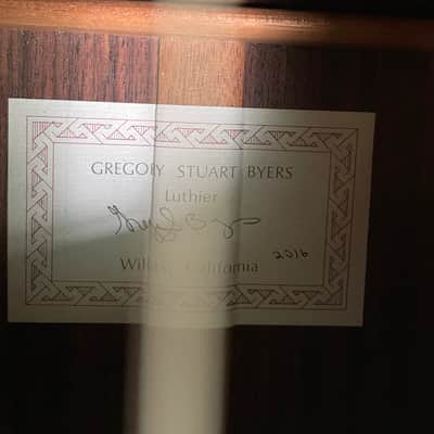 Greg Gregory Byers Lattice Braced 2016 - French Polish image 1