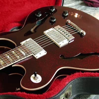Gibson Les Paul Signature Early 70s custom restoration Ruby Sparkle image 7
