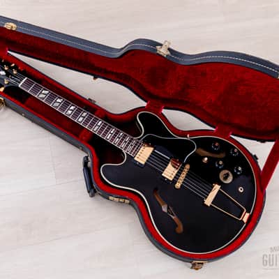 1979 Gibson ES-345 TDW Vintage Semi-Hollow Guitar Walnut, Near-Mint w/ T Tops & Case, 1 11/16" Nut image 18