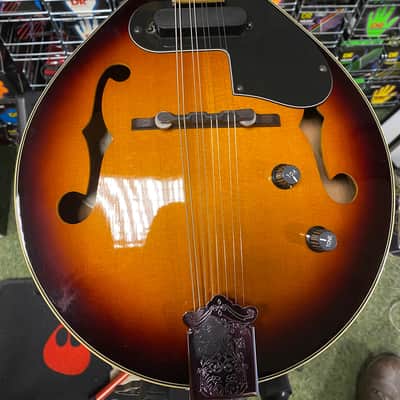 Fender FM-52E electro mandolin in sunburst - Made in Korea S/H image 10