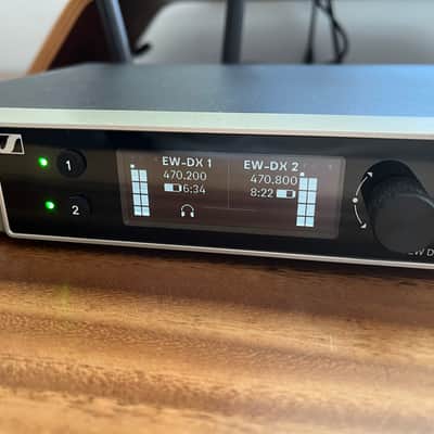 Sennheiser EW-DX SK/SKM-S Base Set Combo Wireless Handheld and Bodypack Transmitter System - Q1-9 Band (470.2-550MHz) image 1
