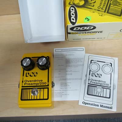 DOD Overdrive Preamp/250 Pedal with Box and Manual Modified *FREE SHIPPING!! image 1