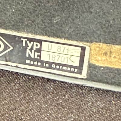 Vintage Neumann U 87, original classic LDC from 1971 image 20
