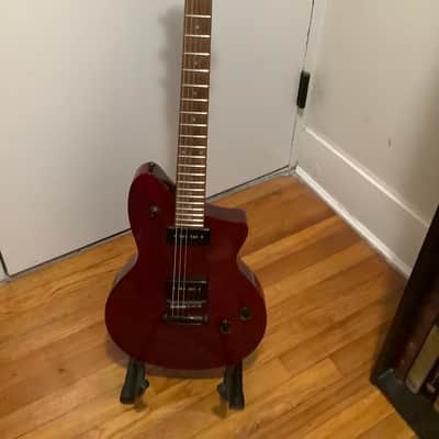 Washburn P290 1997 MIK Transparent Red Electric Guitar image 2