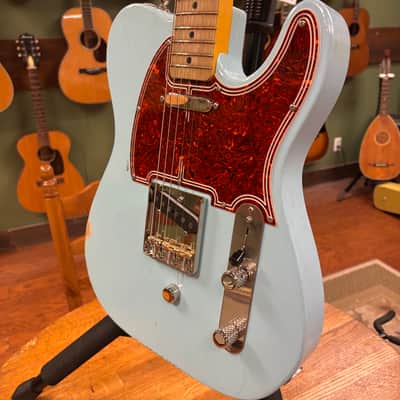 Berly Guitars T Style w/B Bender Sonic Blue Nitro Authorized Dealer image 4