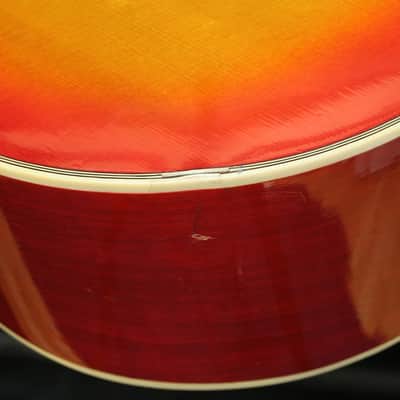 Aria 9614, 12 string, Two Tone Sunburst, Made in Japan image 12