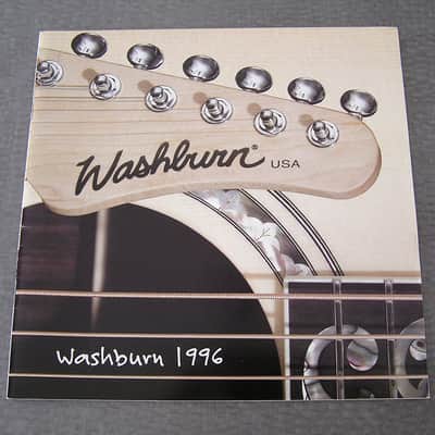 Washburn Catalog  1996 - Excellent condition! Dimebag, Nuno, Hagar, etc. image 1
