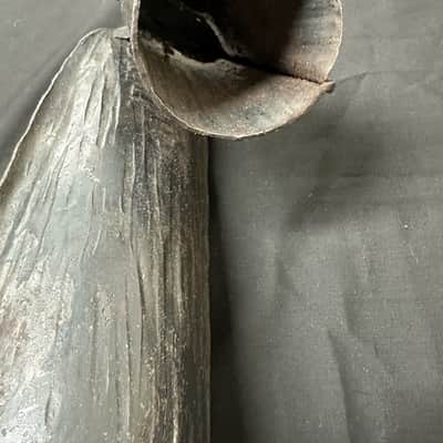 Gankogui, West African Double Bell, Large 13"x4", w/Beater - MINT image 4