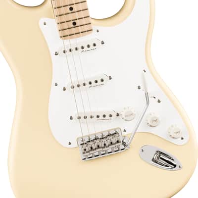 Fender Eric Clapton Stratocaster Maple Fingerboard - Olympic White image 5