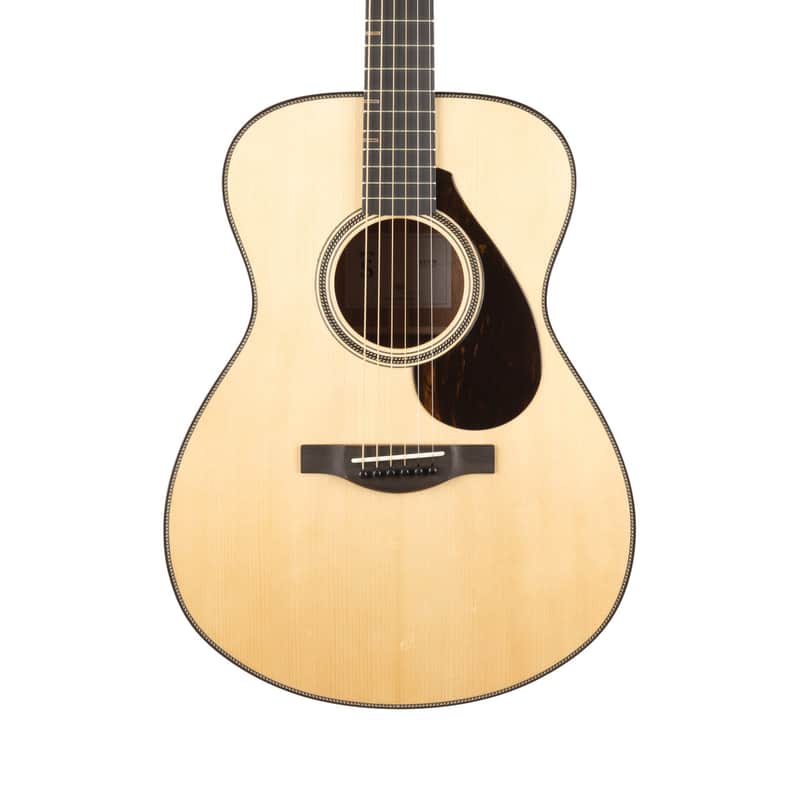 Used Yamaha FS9M Premium Spruce and Mahogany Concert Acoustic - Natural image 1