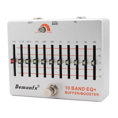 Demon FX 10 BAND EQ + Buffer or Boost Adjust Option image 8