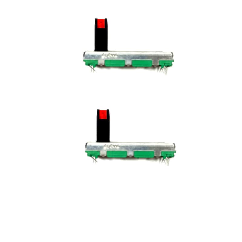 Dunlop MXR EQ Pedal Slider Pot 20k Red LED Longer W15 - 2 Pack image 1