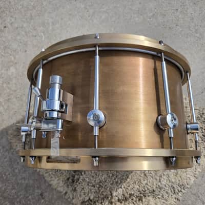 Oriollo Tiger 80 Bell Bronze Custom 14x8 Snare Drum W/ Duluth Hoops & Enduro Case (C017-23) image 15