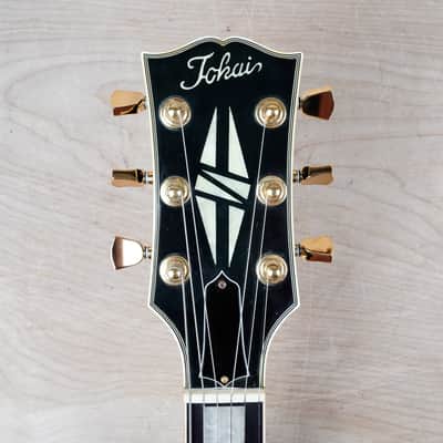 Tokai Love Rock Custom LC-60 MIJ 1996 Black Japan w/ OHSC image 17
