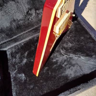 Vintage 1978 Dean V - Not a Reissue - Flamed Cherry Sunburst - Very Rare Find! image 4