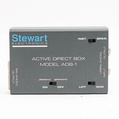 Stewart ADB-1 Active Direct Box DI w/ XLR Output Instrument / Speaker with Box image 2