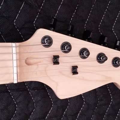 Custom Build Spalted Maple ST Tribute - Buck Naked Series image 3