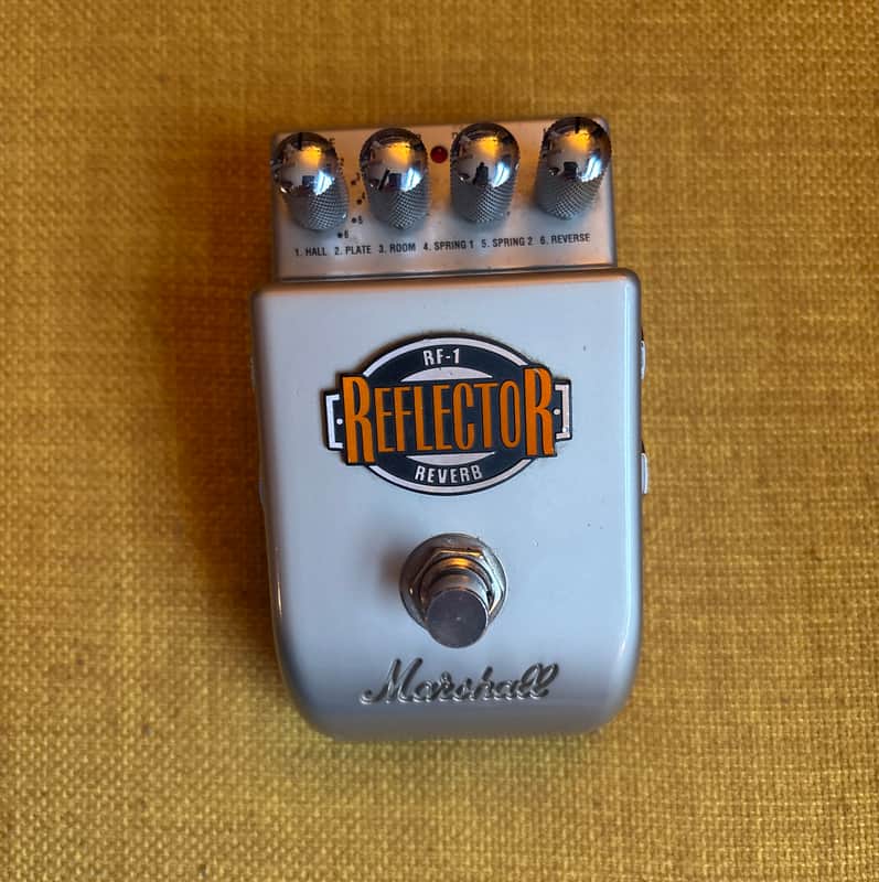 Marshall RF-1 Reflector リバーブ　リバースリバーブ搭載 Rf-1 Reflector | Pedals | 製品情報 | Marshall Amps（マーシャルアンプ）
