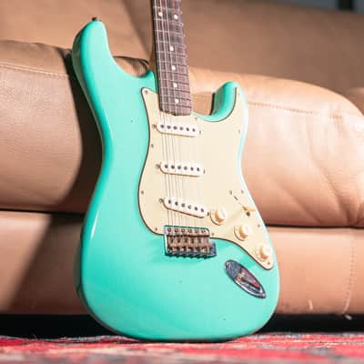 Fender Custom Shop LTD '62/'63 Stratocaster Journeyman Relic in Aged Seafoam Green image 1