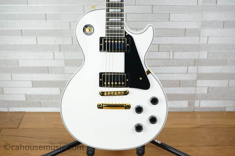 Gibson Les Paul Custom - Alpine White image 1