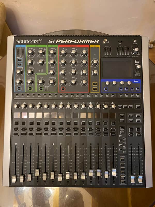 Soundcraft Si Performer 1, 16-Channel Mixer With USB Multitrack image 1