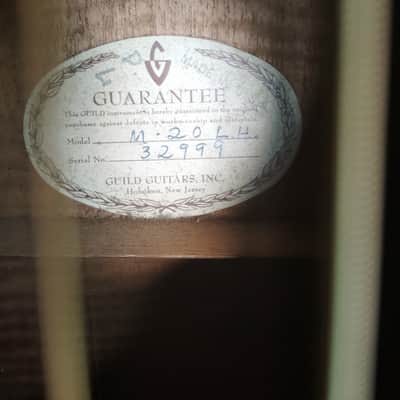 Guild M 20 1964 left hand- Natural image 2