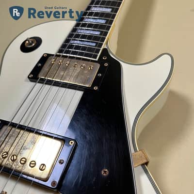 Burny RLC-70 Les Paul Custom Model Made in Japan 1990 White image 4