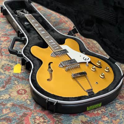 2011 Epiphone Casino Reissue with Pau Ferro Fretboard 2019 - Metallic Goldtop image 13