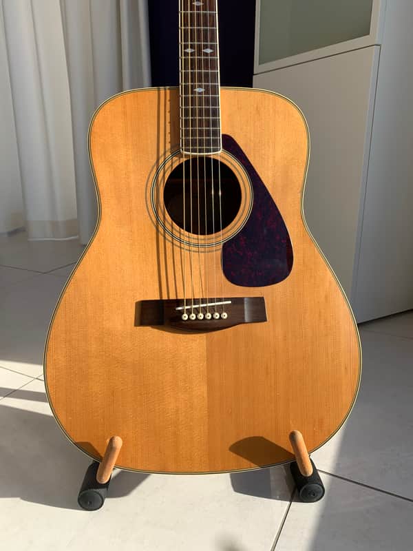 1980 Yamaha FG-345 Natural | Vintage Jumbo Dreadnought Acoustic