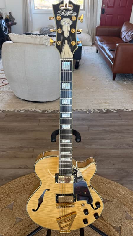 D'Angelico Excel EX-SS Semi-Hollow with Stairstep Tailpiece 2010s - Natural image 1