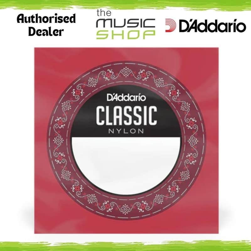 D'Addario .044 Single Classical Nylon Guitar 6th String, Hard Tension - J27H06 image 1
