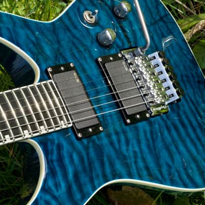 ESP Horizon FR-II BKAQ Standard 2005 Black Aqua image 2
