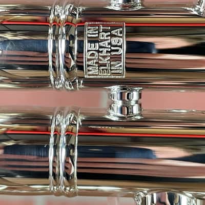 Bach AC190 Stradivarius Artisan Professional C Trumpet - Silver Plated image 8