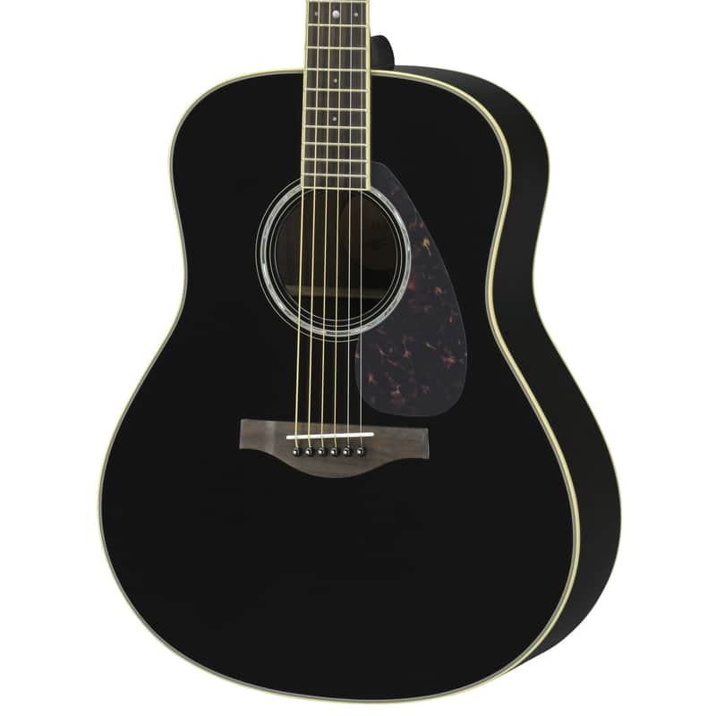 Yamaha LL6 Acoustic Guitar - Black image 1