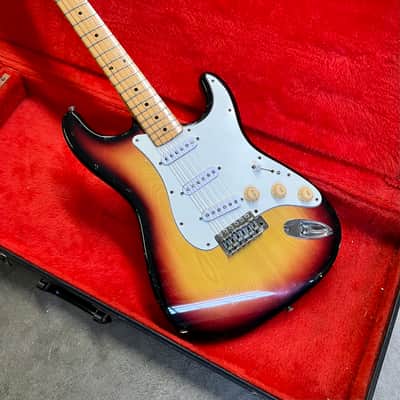 Greco Sparkle Sounds Strat 1977 Sunburst original vintage MIJ Japan Matsumoku Fujigen Stratocaster image 2