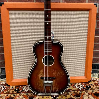Vintage 1950s Gallotone Champion *John Lennon* Original Acoustic Guitar *RARE* image 2