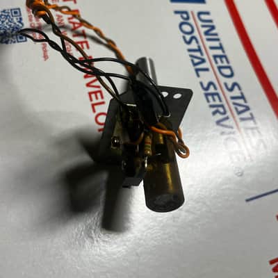 TECHNICS SL-1200MKII XA Target Light w/Lever and Switch and molex plug w/wiring-USED" metal image 8