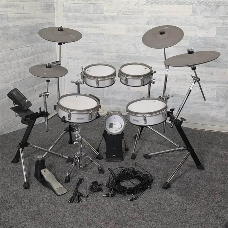 Used EFNOTE 3 Electronic Drum Set (Torn BD Head), Tested & Functional - Good image 1