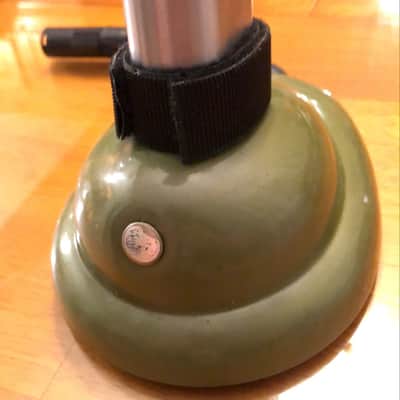 USA Made Shure 520SLB green Vintage 50’s / 60’s Low Z with XLR cable image 3