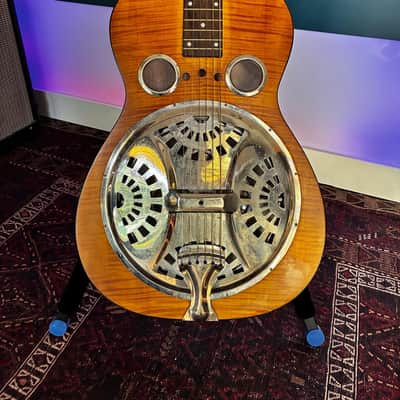 Epiphone Dobro Hound Dog Deluxe Roundneck 2009 - Present - Vintage Brown image 2